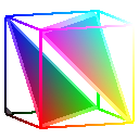 rgb color cube cross sections